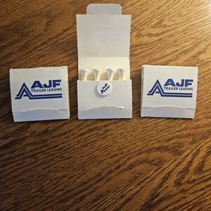 AJF Trailer Leasing Golf Tee Set Of 3